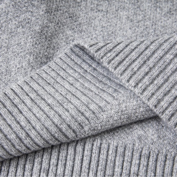 Stussy Heather Gray Cowl Neck Sweater - Picture 6 of 8